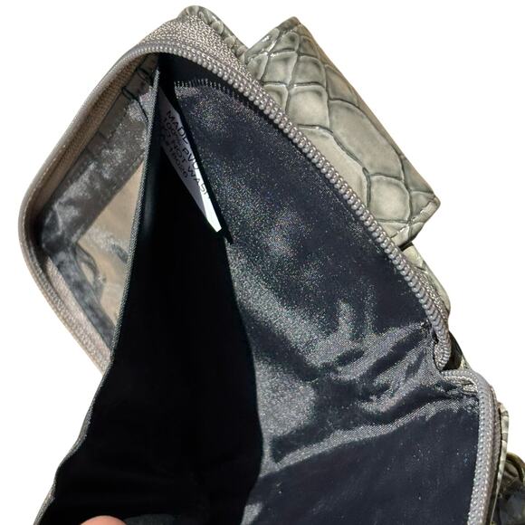 Y2K Gray Faux Snakeskin Wallet - Picture 6 of 9